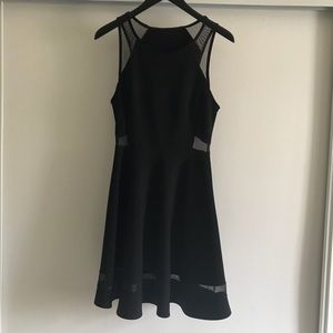 Black Sheer Pretty Dress